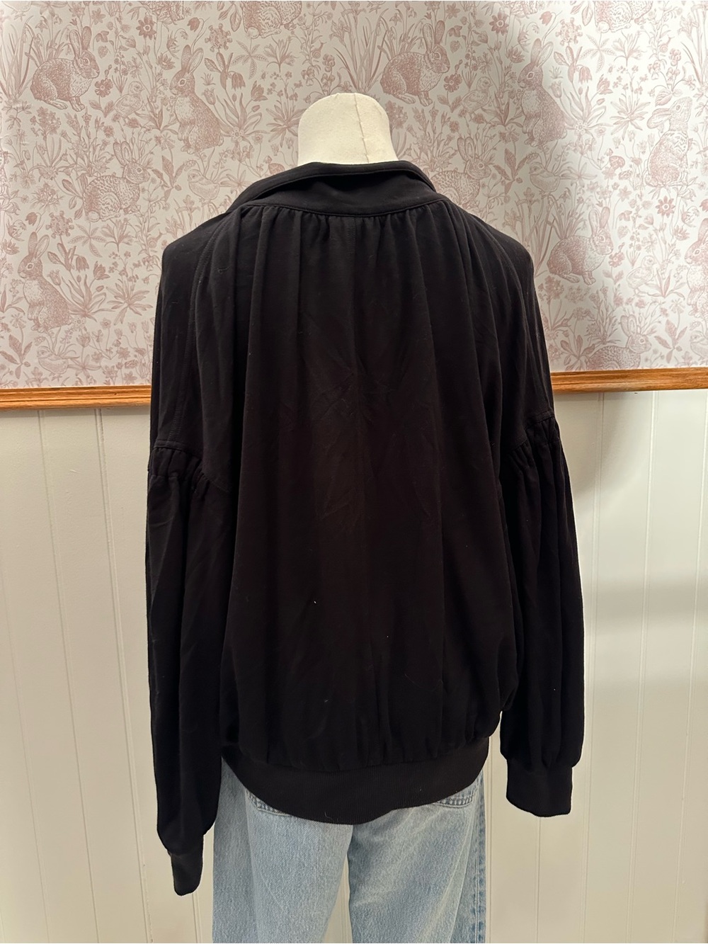 CAbi Black Zip-Up Jacket - Picture 4 of 6